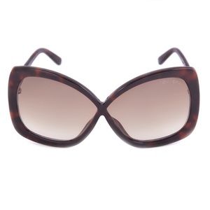 TOM FORD Calgary Rectangular Sunglasses $400